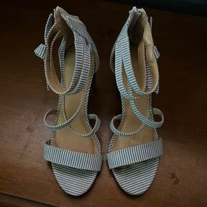 Lauren Conrad strappy heels.